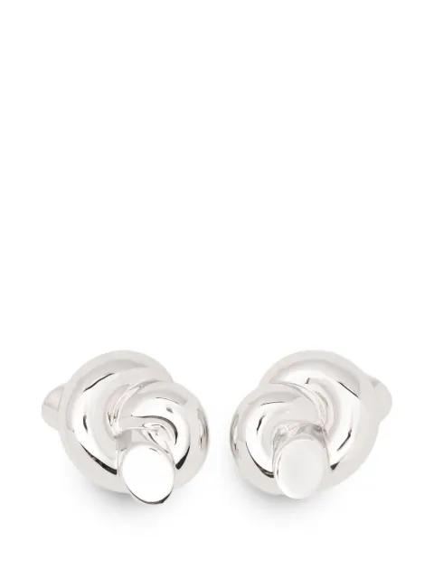 Lucy Williams Knot oversized stud earrings by MISSOMA