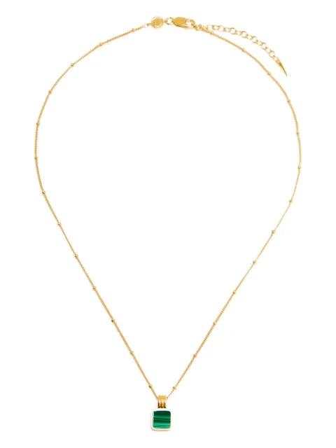 Lucy Williams malachite necklace by MISSOMA