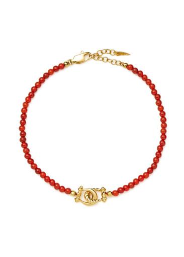 Lunar New Year horseshoe beaded bracelet by MISSOMA