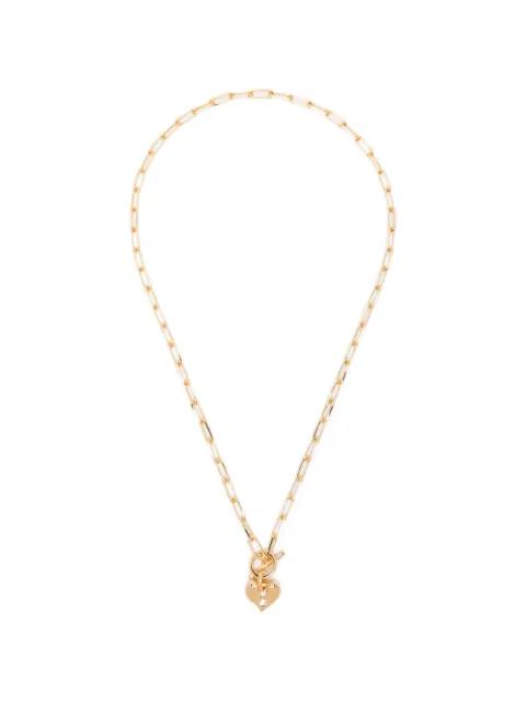 Molten Heart T-bar necklace by MISSOMA