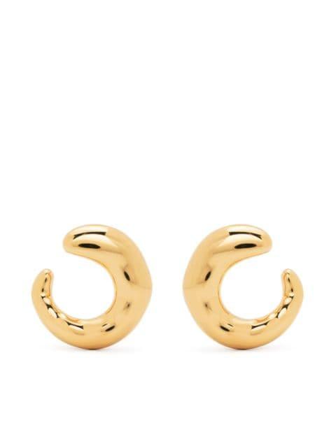 Organic Twisted small stud earrings by MISSOMA