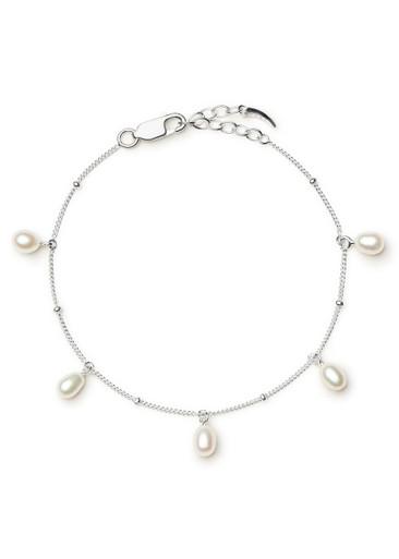 Pearl Baya silver-plated charm bracelet by MISSOMA
