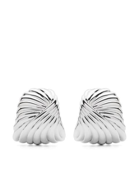Ripple stud earrings by MISSOMA