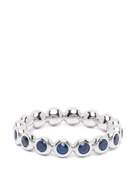 Tennis eternity stacking ring by MISSOMA