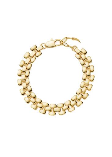 Timepiece 18ct gold plated bracelet by MISSOMA