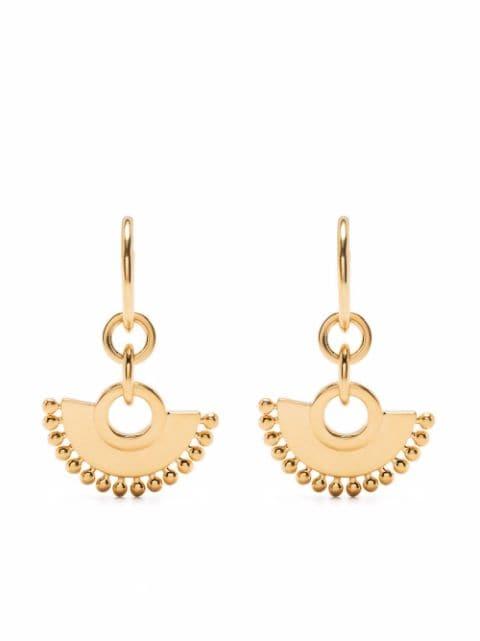 Zenyu chandelier hoop earrings by MISSOMA