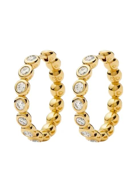 beaded hoop earrings by MISSOMA