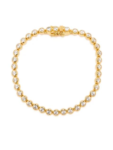 bezel-set zirconia tennis bracelet by MISSOMA