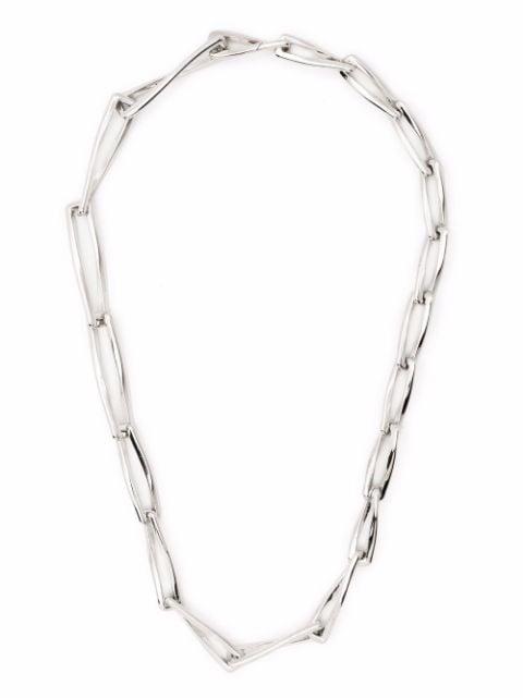 graduated chunky twisted link necklace by MISSOMA