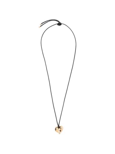 molten heart-pendant necklace by MISSOMA