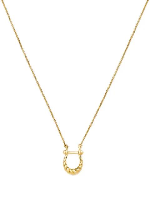 twisted-pendant necklace by MISSOMA