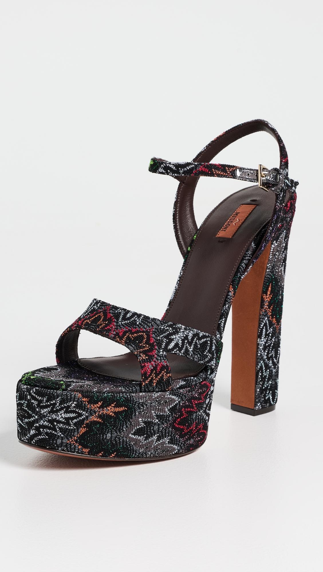 Angela Platform Heel Sandals by MISSONI