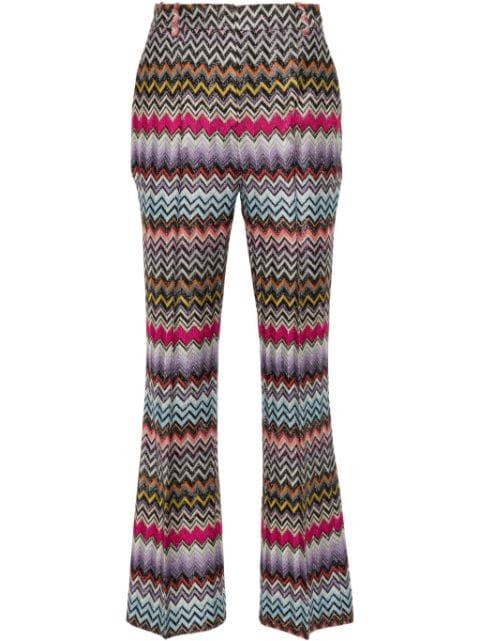 Capri bootcut tailored trousers by MISSONI
