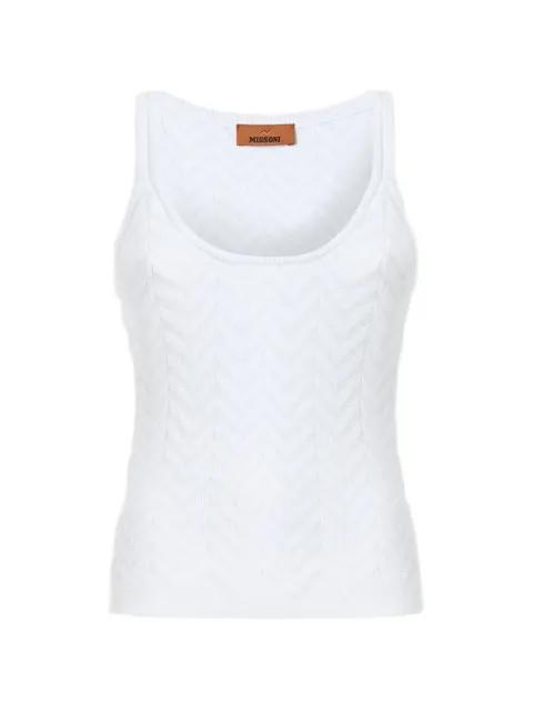 Chevron tank top by MISSONI