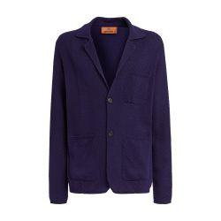 Cotton and viscose knit blazer by MISSONI