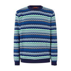 Cotton crew-neck pullover by MISSONI
