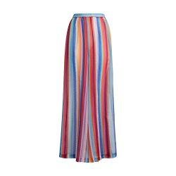 Cover up trousers in zigzag cotton and silk by MISSONI