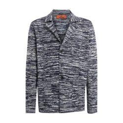 Deconstructed mélange cashmere blazer by MISSONI