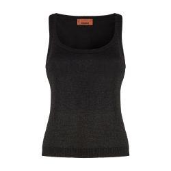 Glitter-effect viscose tank top by MISSONI