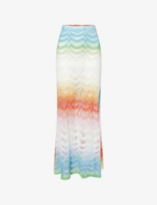 Gradient Raschel-Knit Maxi Skirt by MISSONI