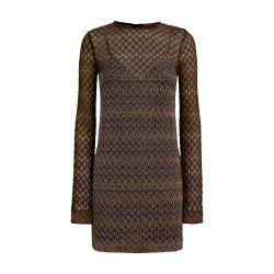 Lameé lace mini-dress by MISSONI