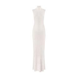 Long sleeveless dress with bare back by MISSONI