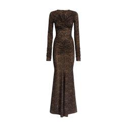 Long tulle dress with gathers by MISSONI