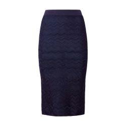 Midi skirt in chevron wool and viscose by MISSONI
