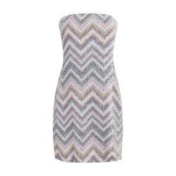 Mini dress in zigzag viscose blend with sequins by MISSONI