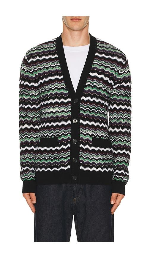 Missoni Buttoned Cardigan in Blue by MISSONI