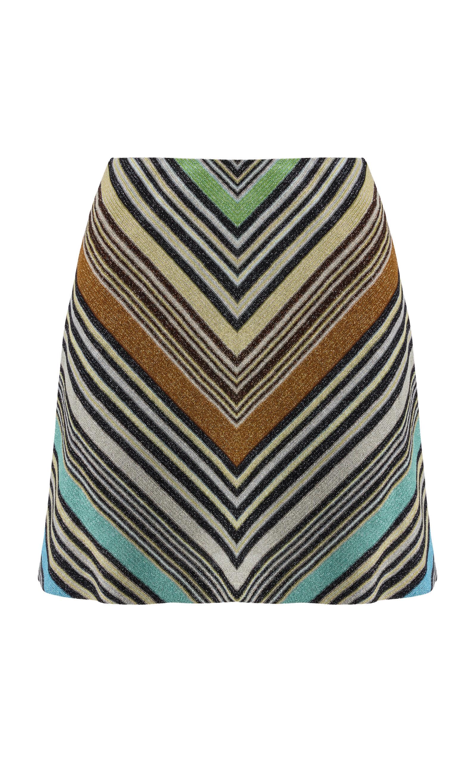 Missoni Chevron Knit Mini Skirt - Moda Operandi by MISSONI