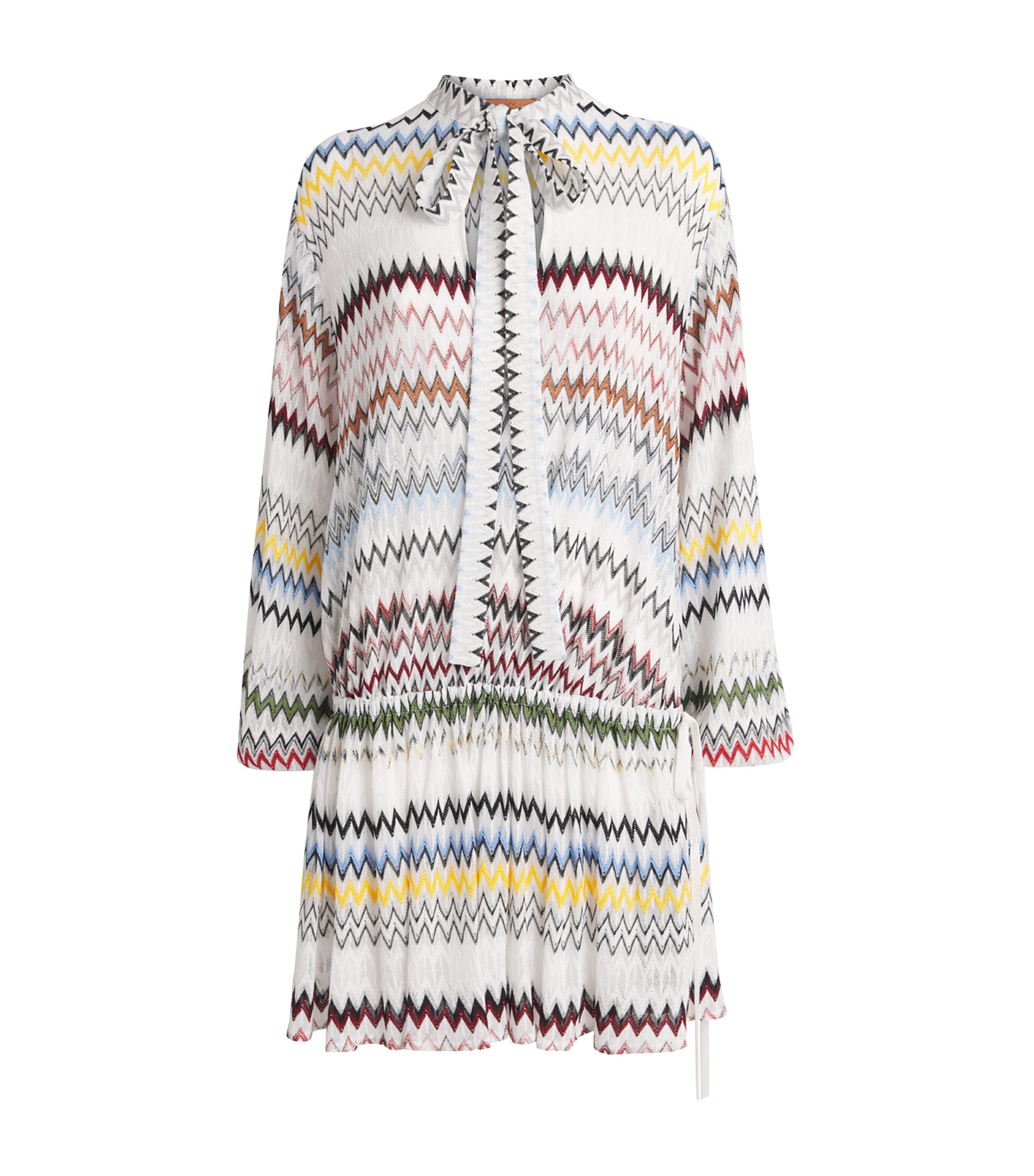 Missoni Chevron Tunic Mini Dress by MISSONI