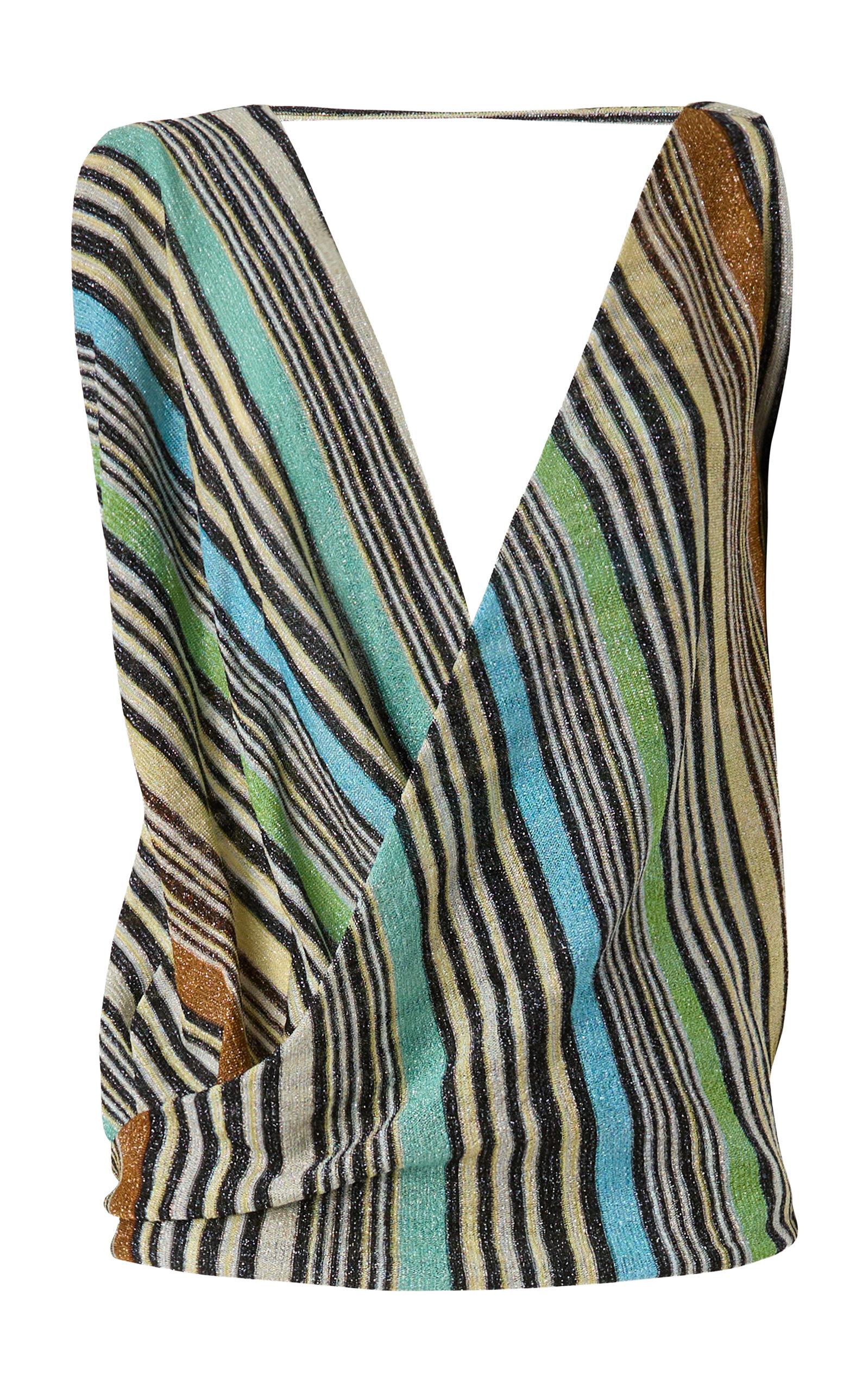 Missoni Draped Knit Wrap Top - Moda Operandi by MISSONI