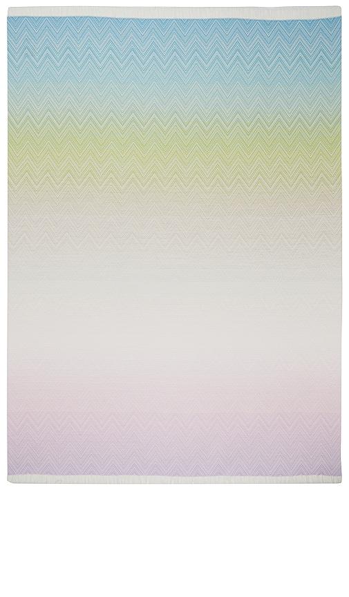 Missoni Home Ciro Throw in Blue by MISSONI