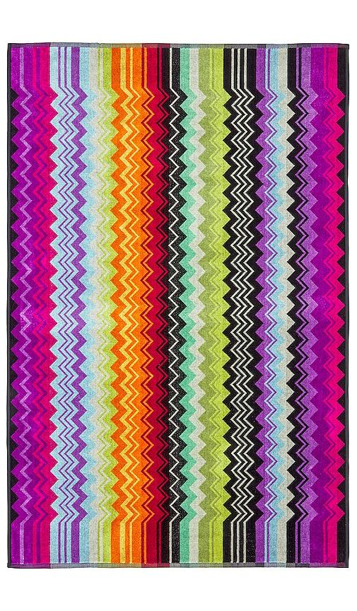 Missoni Home Giacomo Bath Towel in Purple by MISSONI