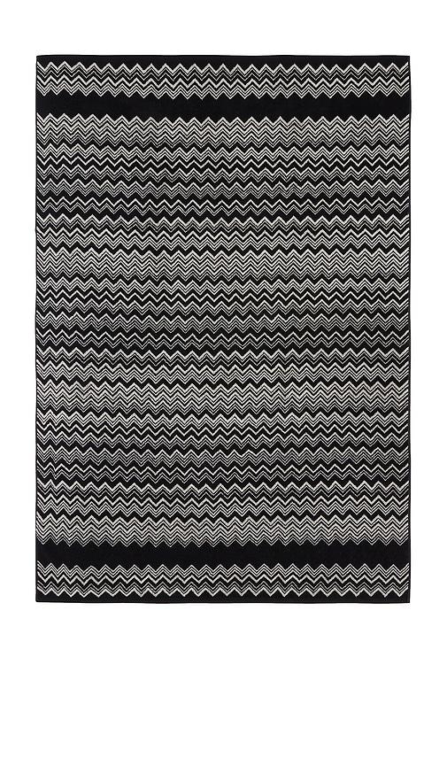 Missoni Home Keith Bath Sheet in Black by MISSONI