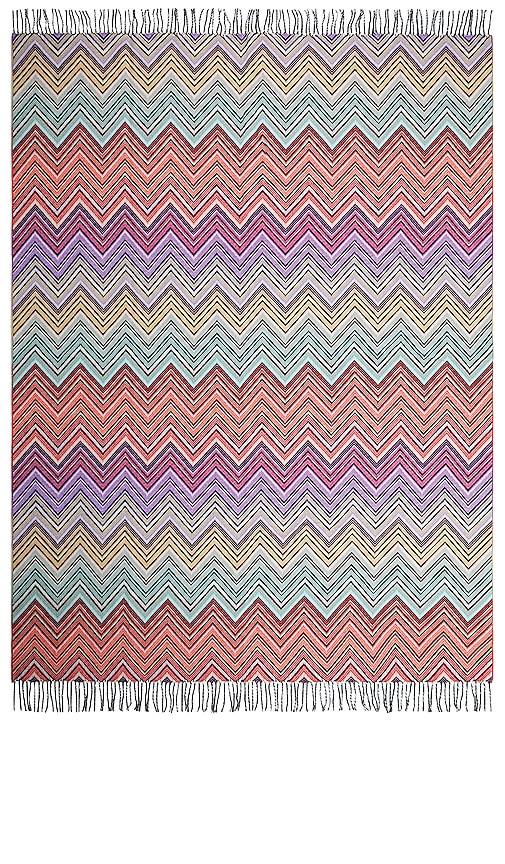 Missoni Home Perseo Throw in Purple by MISSONI