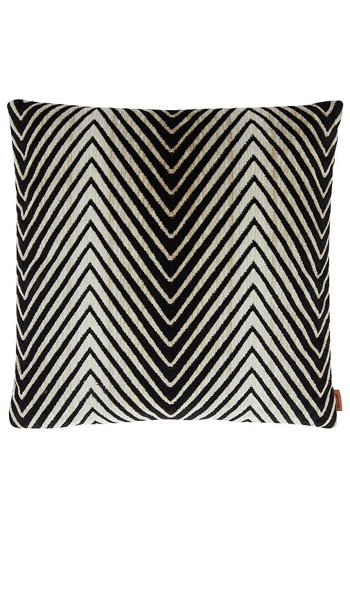 Missoni Home Ziggy Cushion in Black,White by MISSONI