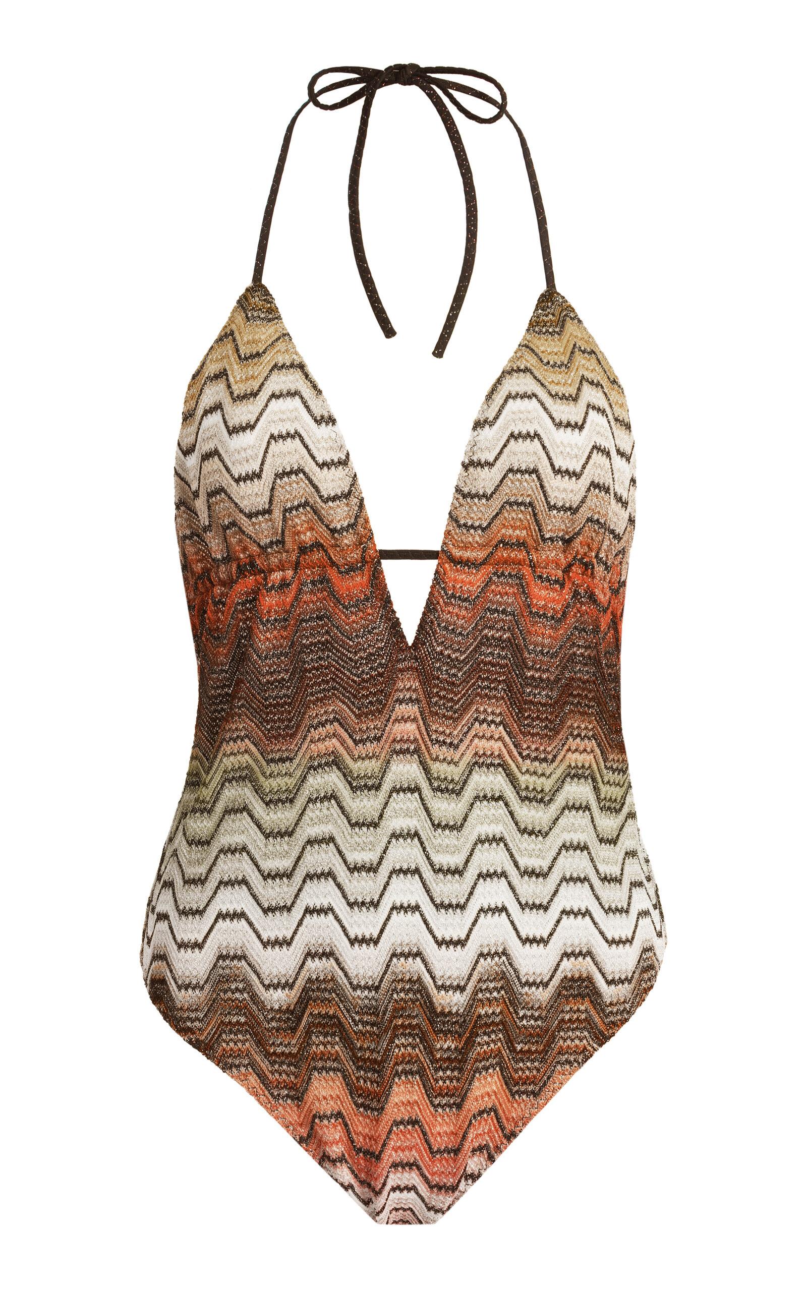 Missoni Knit One-Piece Swimsuit - Moda Operandi by MISSONI