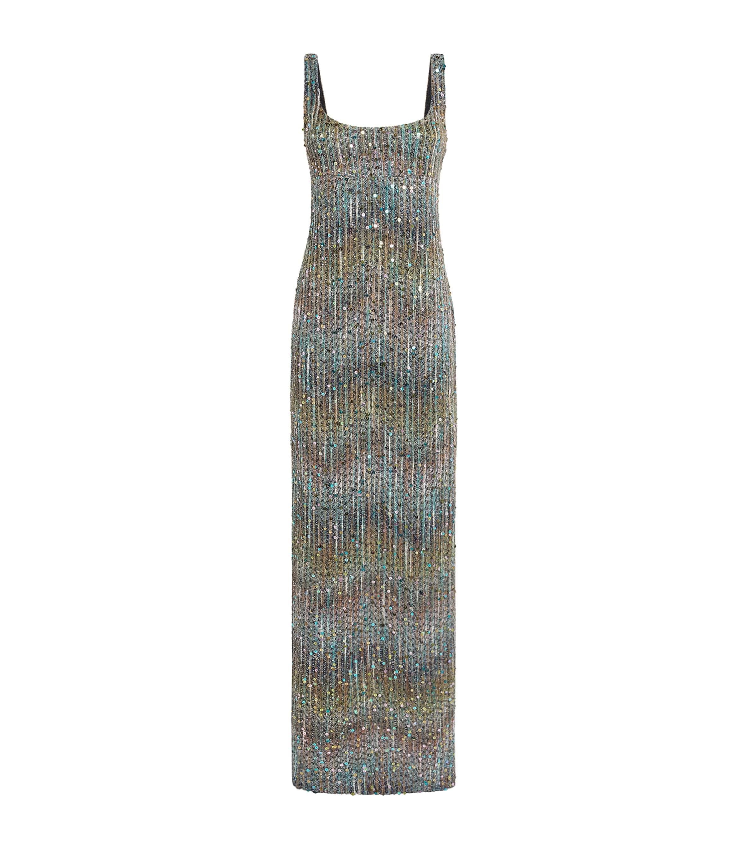 Missoni Metallic Knit Maxi Dress by MISSONI