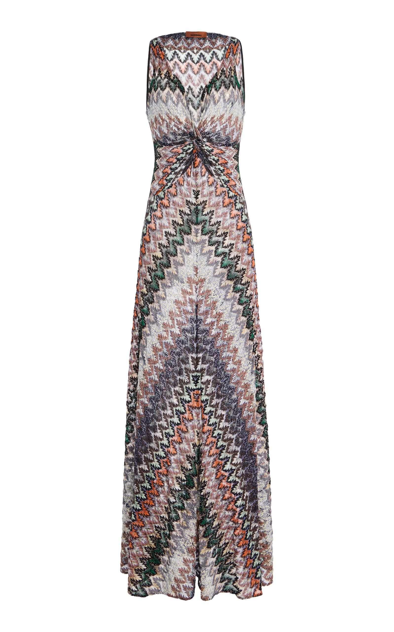Missoni Metallic-Knit Maxi Dress - Moda Operandi by MISSONI