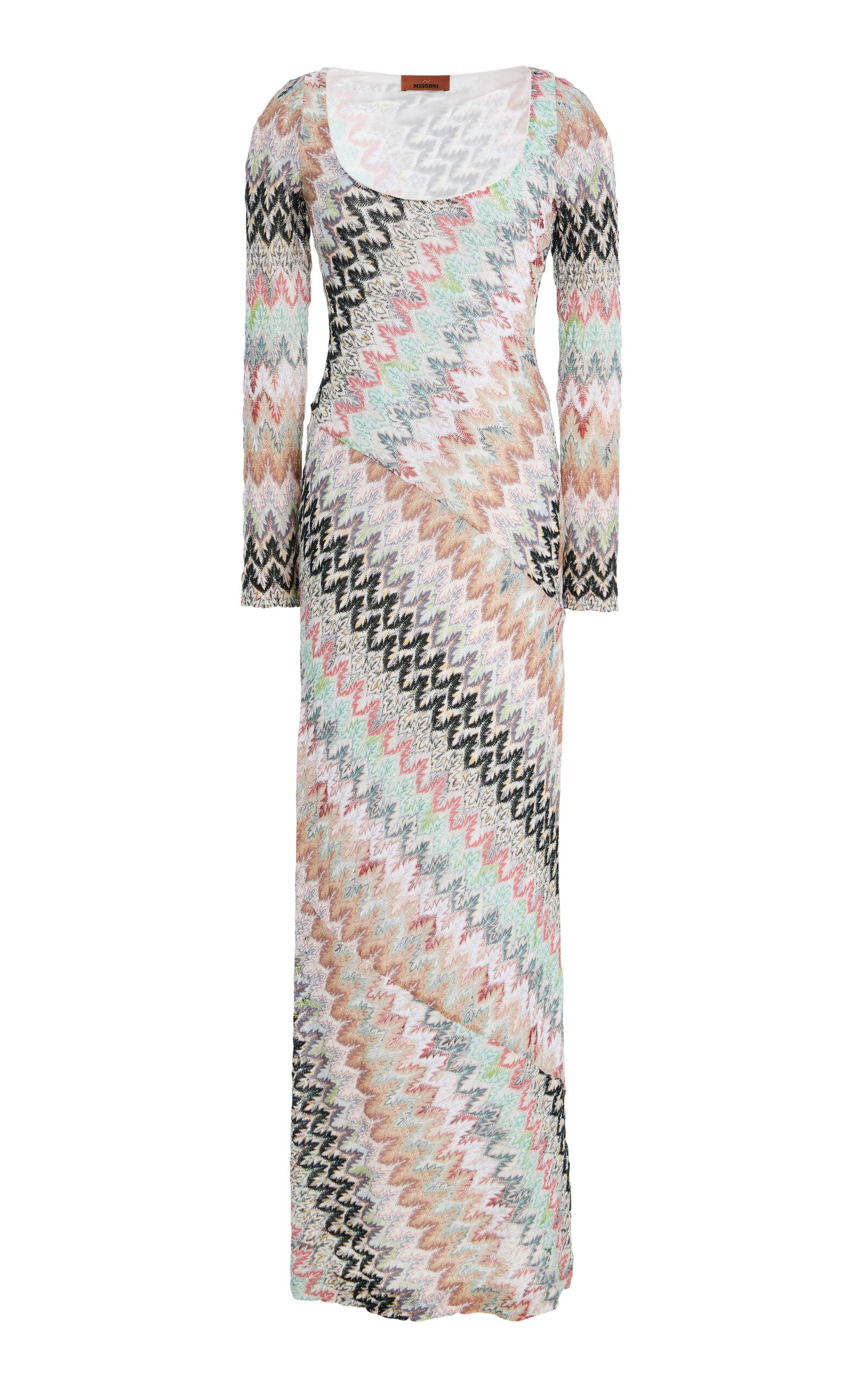 Missoni Metallic Knit Maxi Dress - Moda Operandi by MISSONI