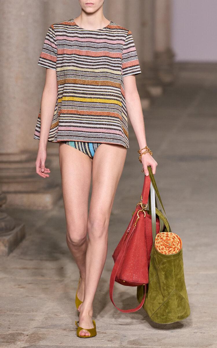 Missoni Open-Back Raschel Knit Top - Moda Operandi by MISSONI