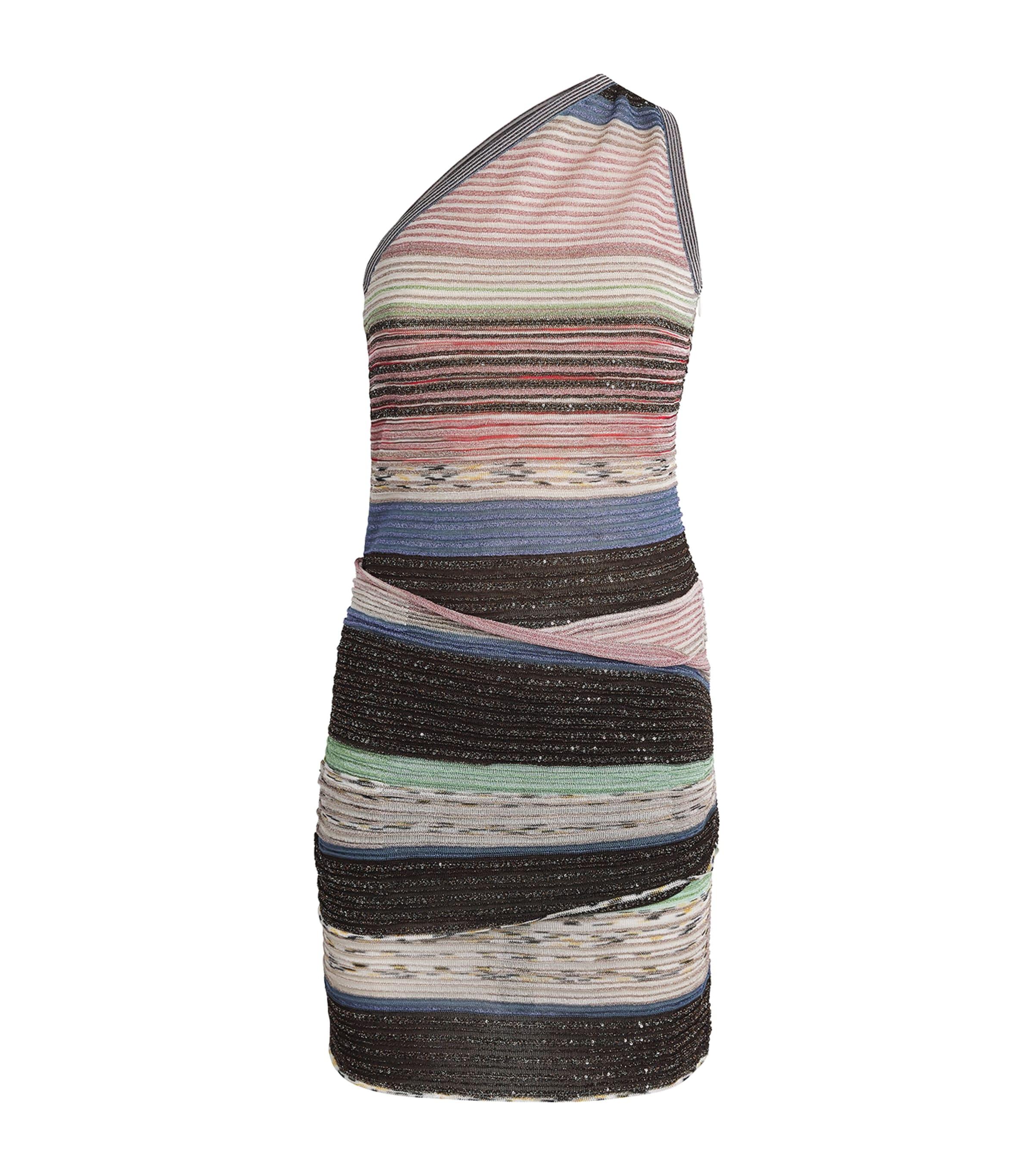 Missoni Sequin Stripe Mini Dress by MISSONI