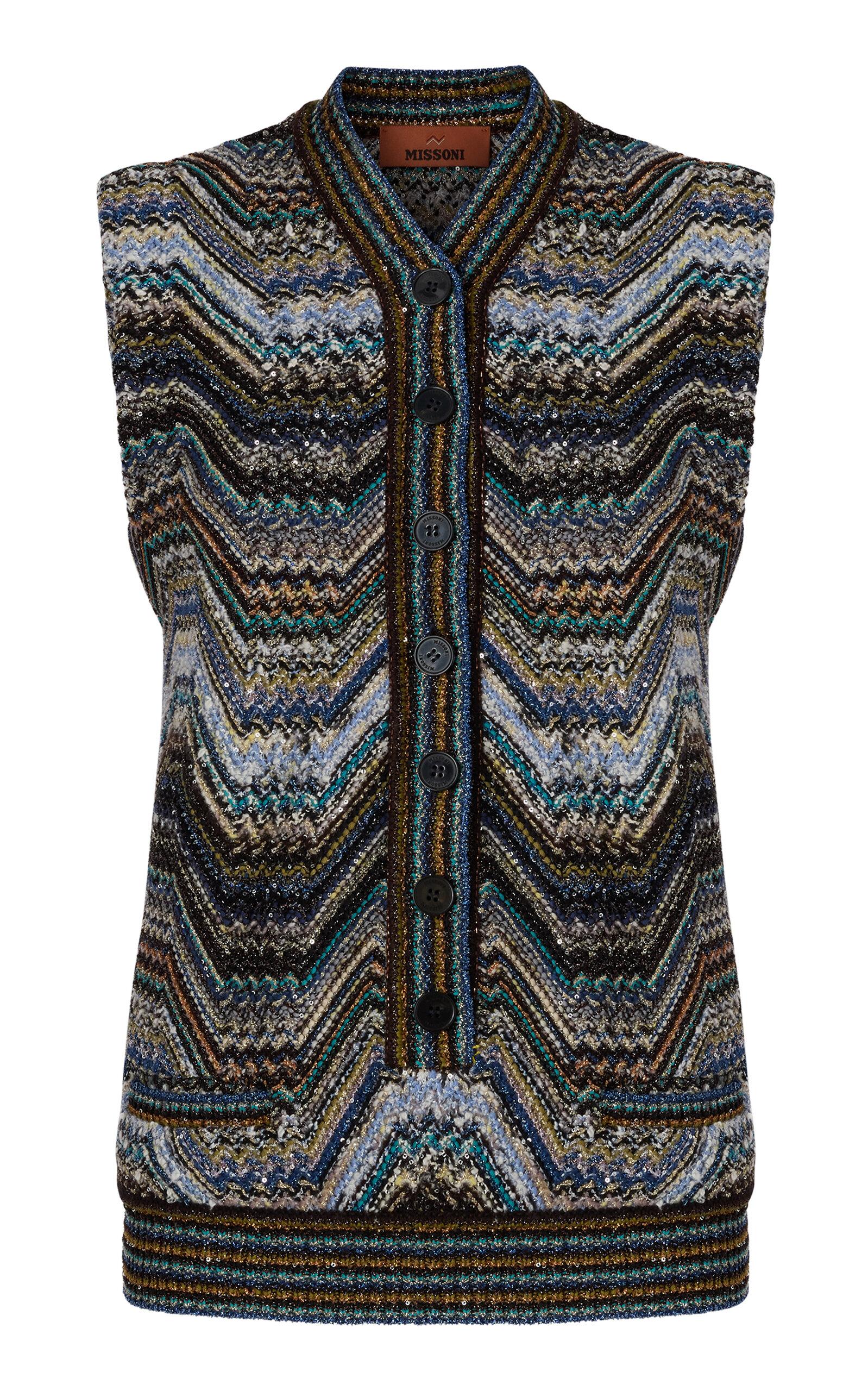 Missoni Serafino Caperdoni-Knit Vest - Moda Operandi by MISSONI