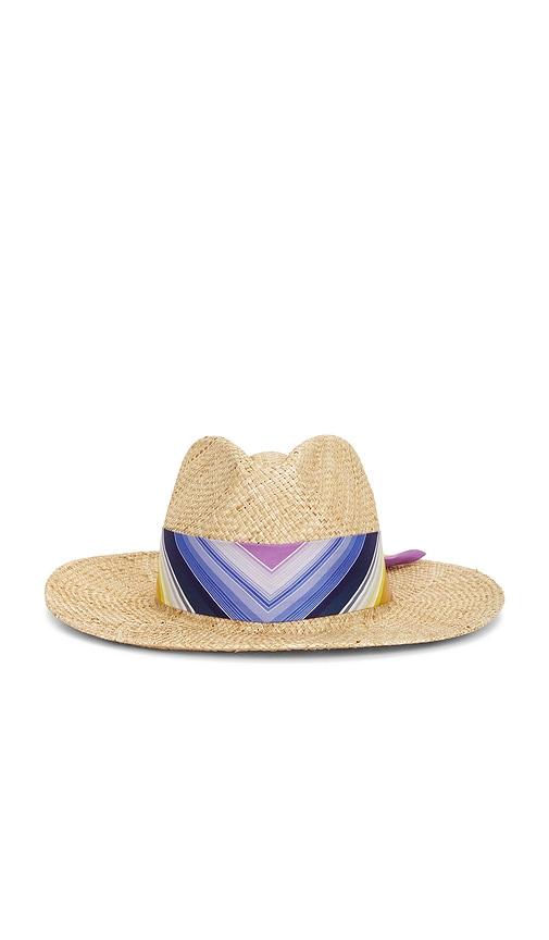 Missoni Straw Hat in Natural & Multi in Beige by MISSONI