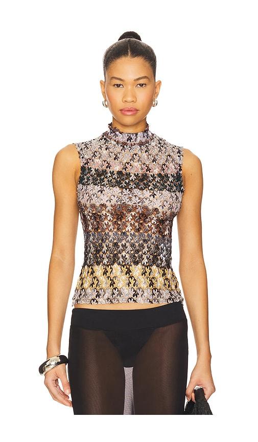 Missoni Top in Lavender,Black by MISSONI