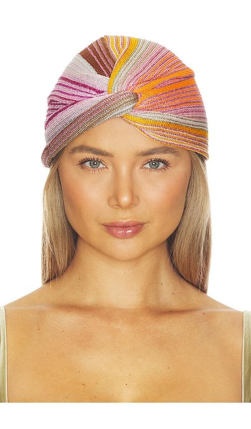 Missoni Turban in Stripe Multi in Multi by MISSONI