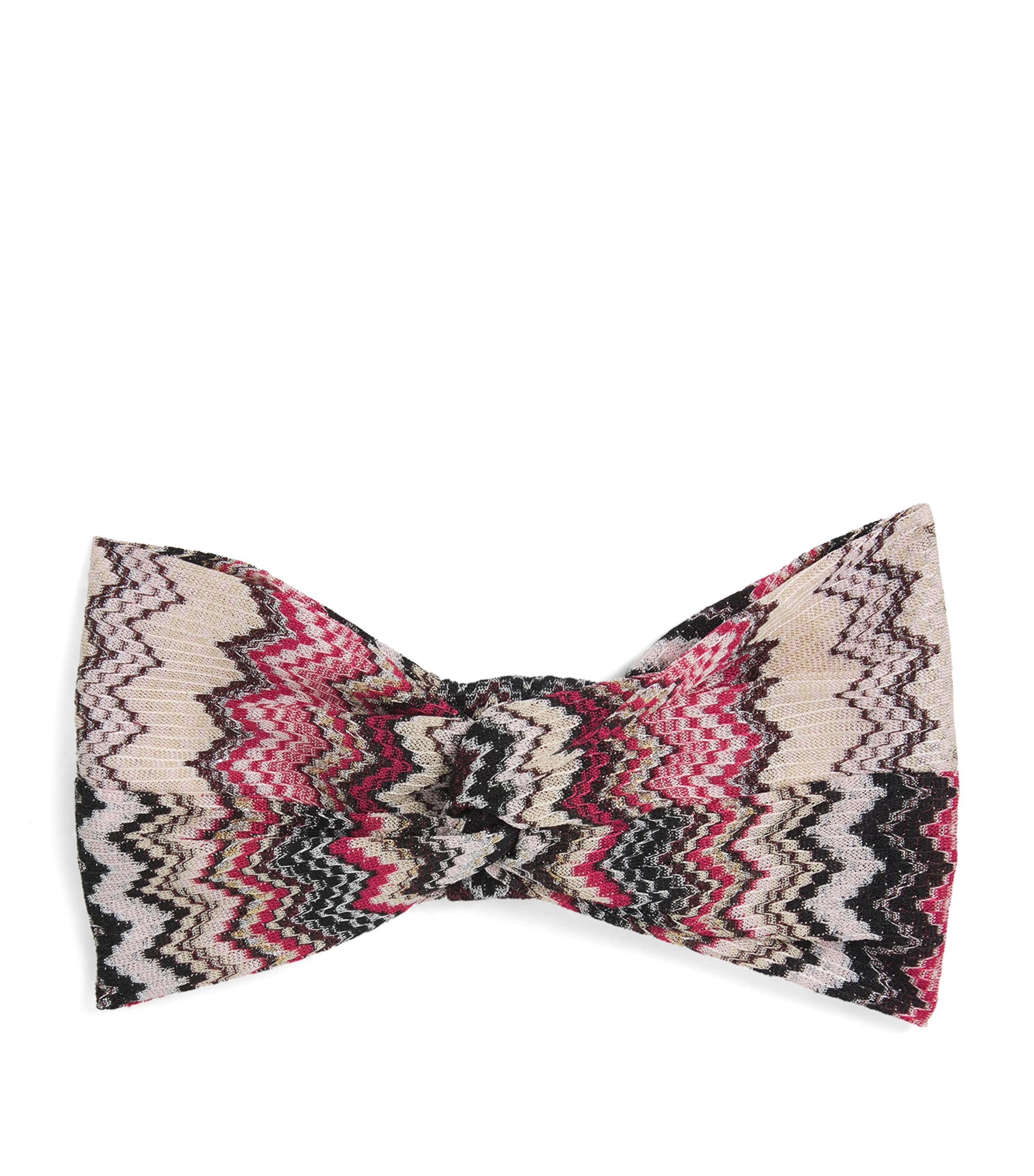 Missoni Twist-Front Zigzag Headband by MISSONI