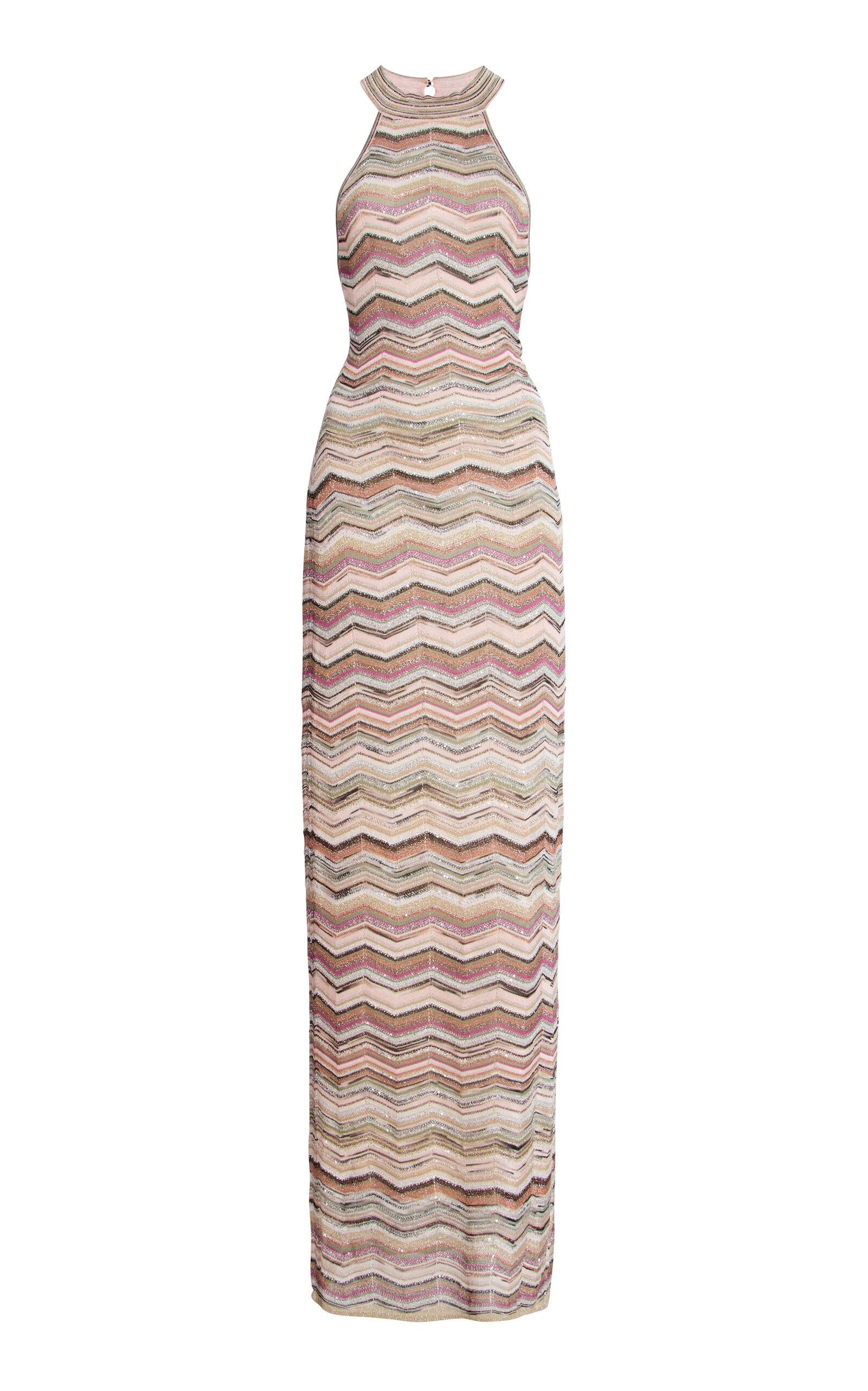 Missoni Wave Knitted Maxi Dress - Moda Operandi by MISSONI